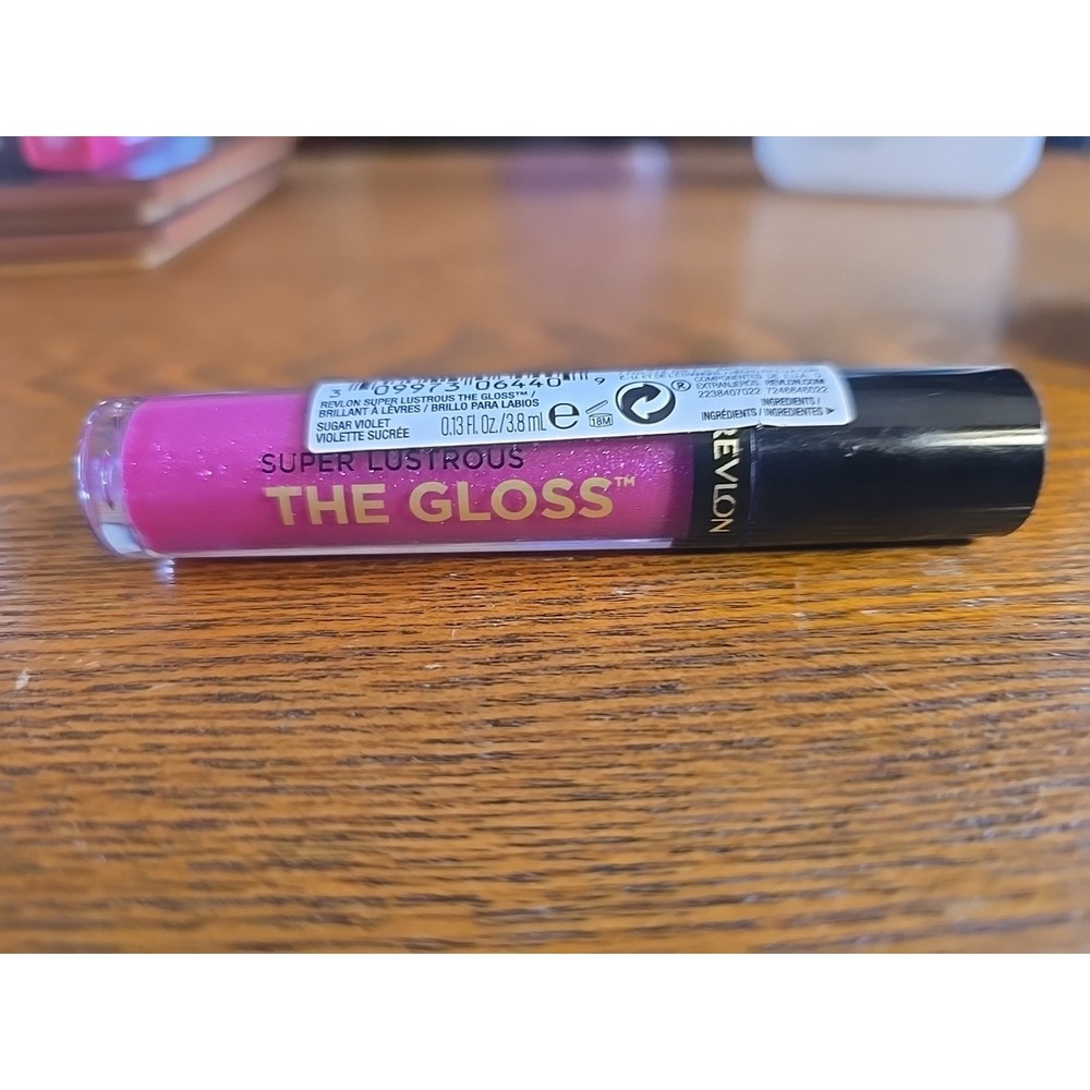 Revlon Super Lustrous Moisturizing High Shine Lip Gloss, 230 Sugar Violet